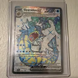 Pokemon Gyarados ex SV01 Scarlet & Violet 225/198 Full Art Holo Double Rare Engl - Image 1
