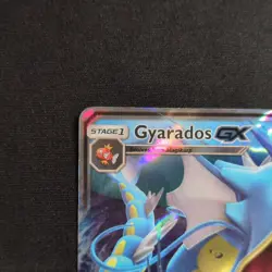 Pokemon TCG Gyarados GX SM212 Sun & Moon Promo Black Star Full Art Holo 2019 - Image 3