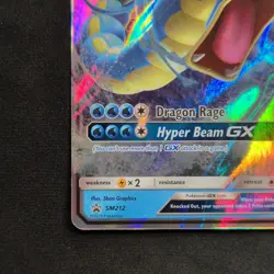 Pokemon TCG Gyarados GX SM212 Sun & Moon Promo Black Star Full Art Holo 2019 - Image 5