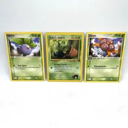 Oddish Gloom Vileplume Evolution Line Lot Pokemon TCG - Image 2