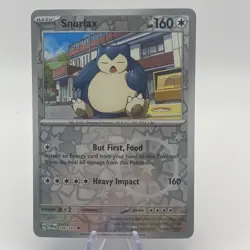 Snorlax 136/167 Reverse Holo Uncommon Twilight Masquerade Pokemon - Near Mint NM - Image 1