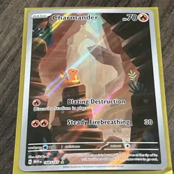 Charmander 168/165 Pokemon 2023 scarlet & Violet 151 Illustration Rare - Image 2