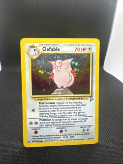 Clefable 005/130 Base Set 2 Holo LP+ Pokemon TCG - Image 1