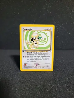 Pokemon Karte Smeargle - 1. Edition Near Mint - 30/75 Neo Discovery Farbeagle - Image 1