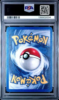 2000 Pokemon Gym Heroes Brock #15 1st Edition PSA 8 - Image 2