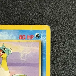Pokemon TCG Lapras 25/62 Fossil 1st Edition Rare - DMG - Image 3