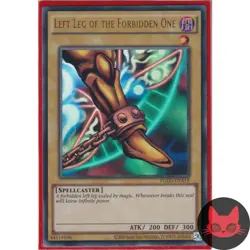 Yugioh Left Leg of the Forbidden One YGLD-ENA19 Ultra Rare NM - Image 1
