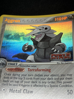 Pokemon Aggron 1/108 Reverse Holo Rare EX Power Keepers Ungraded Childhood - Image 5