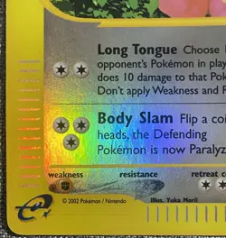 Pokemon TCG: Lickitung #90/147 Aquapolis Set Reverse Holo NM-M Condition - Image 5