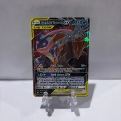 Pokemon TCG Greninja & Zoroark GX Ultra Rare Full Art Unbroken Bonds 107/214 NM - Image 1