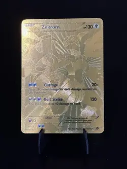 Pokemon Zekrom Full Art Secret Rare Legendary Treasures 115/113 LP - Image 2