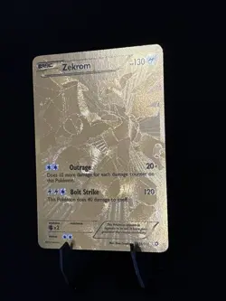Pokemon Zekrom Full Art Secret Rare Legendary Treasures 115/113 LP - Image 3