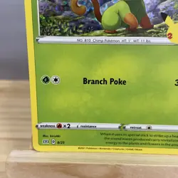 Grookey 8/25 Confetti Holo - Pokemon 25th Anniversary McDonald's Promo 2021 - NM - Image 5