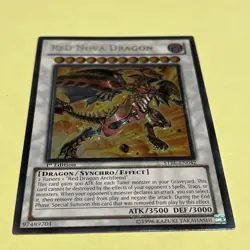 Yu-Gi-Oh Red Nova Dragon STBL-EN042 - Ultimate Rare 1st Edition - Image 3