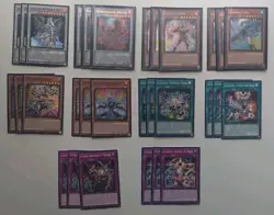 Yugioh! - Elfnote Complete Deck Core 30 Cards BPRO Burst Protocol 1st Ed - Image 1