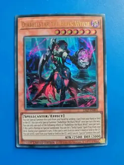 Near Mint Yugioh Diabellstar the Black Witch 25LP-EN001 Limited Edition - Image 1