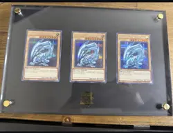 Yu-Gi-Oh! Kaiba Set Blue-Eyes White Dragon Secret Rare Display Case - Image 1