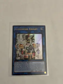 Clockwork Knight - SUDA-EN050 YuGiOh Supreme Darkness - 1st Ed - Near Mint - Image 1