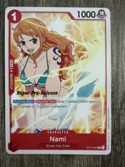 Nami ST01-007 - One Piece TCG: Super Pre-Release Starter Deck 1 - English - Image 1