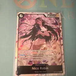 One Piece Nico Robin OP12-087 Blocker Character Card 7000 Power 6 Cost - Image 1