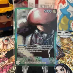 One Piece OP-06 English Wings of the Captain Green HODY JONES OP06-020 Alt Art - Image 1