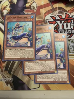 Deep Sea Minstrel (3x) ETCO-EN015 Common 1st Edition NM Yugioh - Image 1
