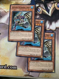 Legendary Six Samurai Shinai (3x) STOR-EN023 Common NM 1st Edition Yugioh - Image 1