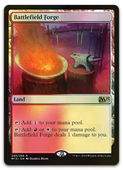 Battlefield Forge #240 (Foil) (NM) Magic 2015 M15 Magic MTG - Image 1