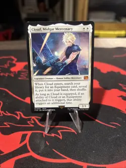 Magic The Gathering Cloud, Midgar Mercenary Final Fantasy Regular - Image 1