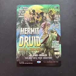 MTG Hermit Druid - FOIL - Showcase Movie Poster Rare - Innistrad Remastered #488 - Image 1