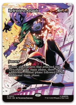 Relentless Assault (Borderless) #25 (NM) MAR Magic MTG - Image 1