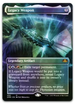 Legacy Weapon (Borderless) #450 (Foil) (NM) Dominaria Remastered DMR Magic MTG - Image 1
