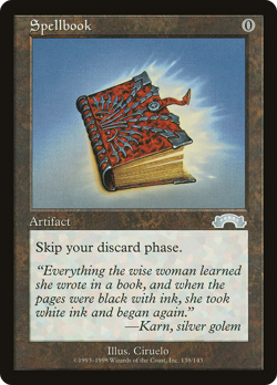 Spellbook #138 (HP) Exodus EXO Magic MTG - Image 1