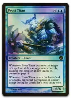 Frost Titan (Foil) (NM) Media Promos MEDIA Magic MTG - Image 1