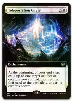 Teleportation Circle (Extended Art) #364 (Foil) NM Forgotten Realms Magic MTG - Image 1