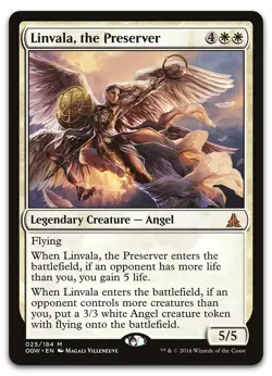 Linvala, the Preserver #25 (NM) Oath of the Gatewatch OGW Magic MTG - Image 1