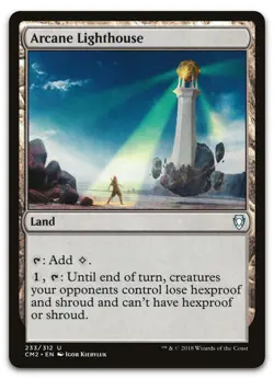 Arcane Lighthouse #233 (NM) Commander Anthology CM2 Magic MTG - Image 1