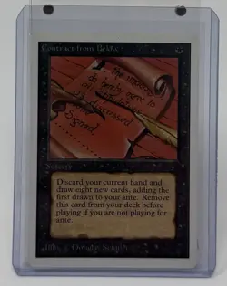 Contract from Below MTG Unlimited Magic The Gathering - Image 1