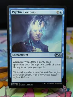 MTG Core Set 2019 - Psychic Corrosion 68 Regular - Image 1