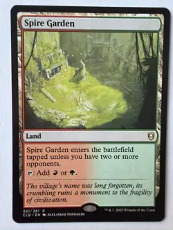 Spire Garden - Battle for Baldur’s Gate - Magic the Gathering MTG - Image 1