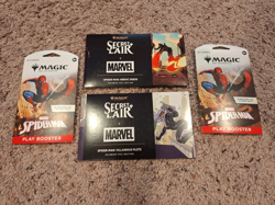 Magic the Gathering MTG Spider-Man Sealed Lot - Lairs, Boosters - Image 1