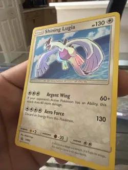 Pokemon TCG Shining Lugia SM82 Promo Holo Card Near Mint Condition - Image 3
