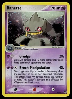 Pokemon Card - Banette Power Keepers 4/108 Holo Rare - Image 1