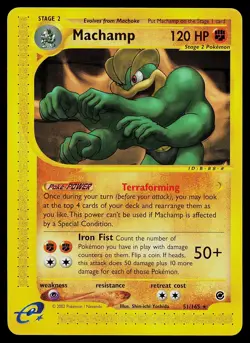 Pokemon Card - Machamp Expedition 51/165 Rare - Image 1