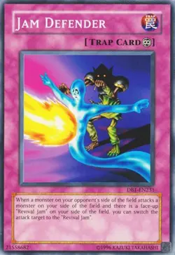 Yu-Gi-Oh! - Jam Defender DB1-EN231 Or LON-028 Common - Near Mint - Image 1