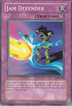 Yu-Gi-Oh! - Jam Defender DB1-EN231 Or LON-028 Common - Near Mint - Image 2