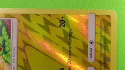 Pikachu 30/111 Reverse Holo Crimson Invasion Pokemon TCG NM Exact Card - Image 4