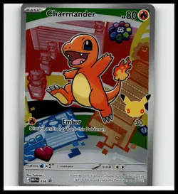 Charmander MEP 038 NM First Partner Illustration Rare Promo 30th Anniversary - Image 1