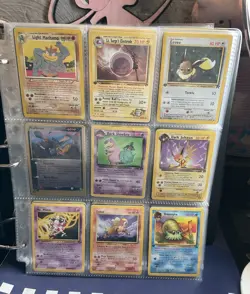 Pokemon Huge Filled Vintage And Mid Era Binder - Image 4