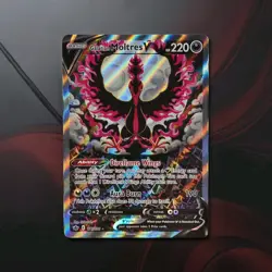 Pokemon Galarian Moltres V Ultra Rare Full Art Holo 177/198 Chilling Reign - Image 1